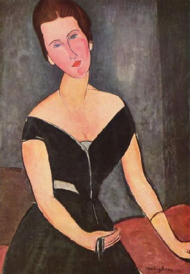 Amedeo Modigliani Portrat der Frau van Muyden China oil painting art